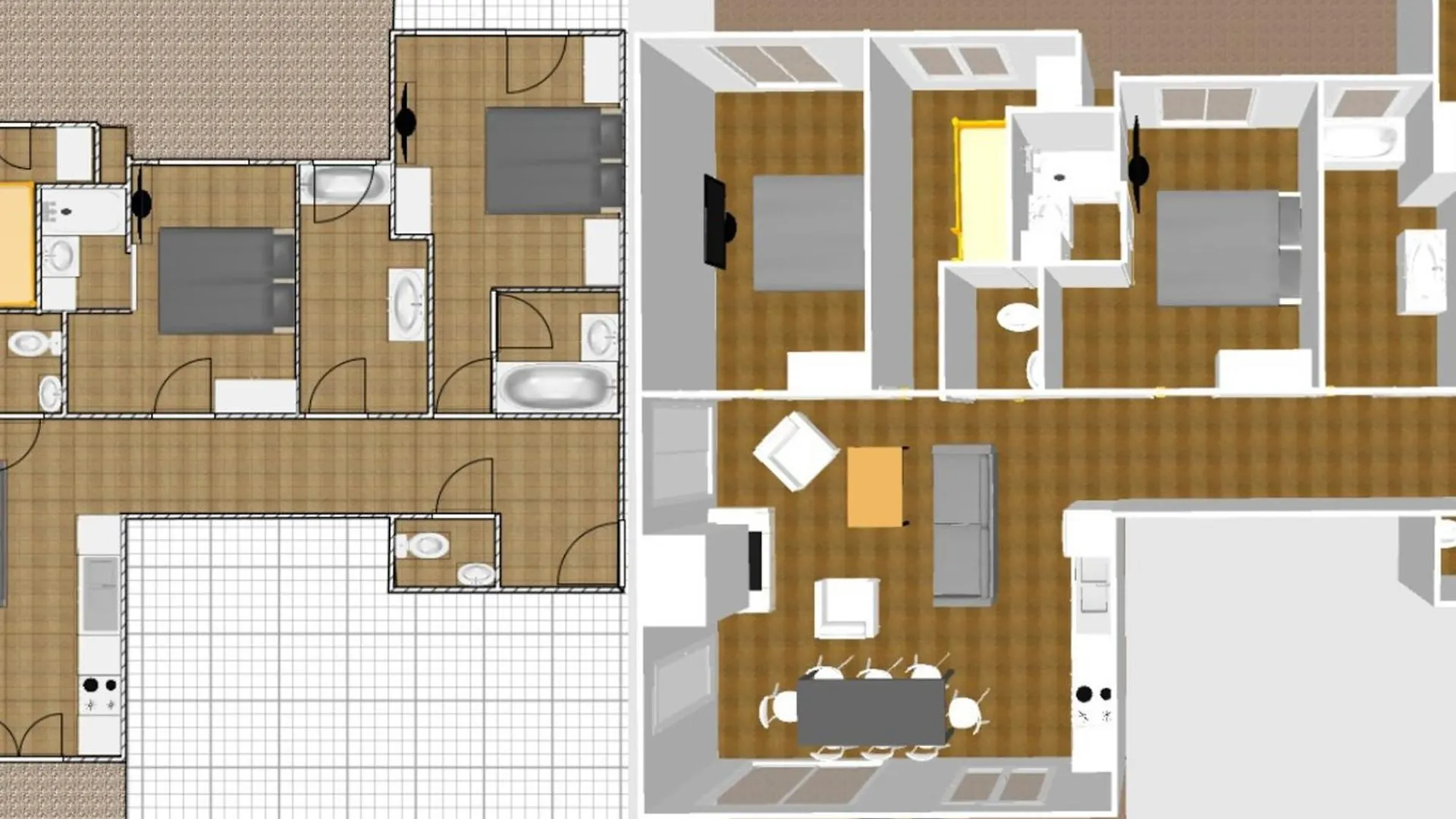 アパート Bel Appartement Avec Wifi, Garage, Cheminee Et Grande Terrasse Au Pied Des Pistes A Val-D'Isere - Fr-1-694-325