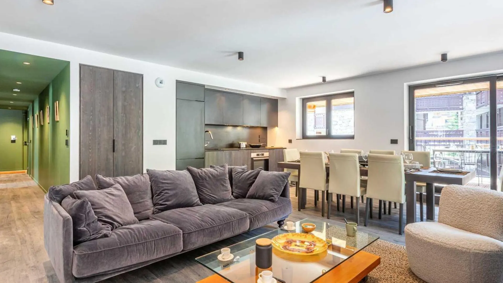 Bel Appartement Avec Wifi, Garage, Cheminee Et Grande Terrasse Au Pied Des Pistes A Val-D'Isere - Fr-1-694-325